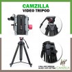 Camzilla Video Tripod for Film & Video Shooting, Live Broadcast, Wedding Photography